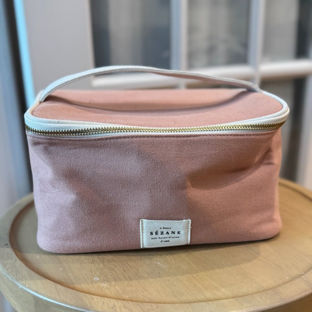 Sezane Vanity Case Powdery Pink - Size TU